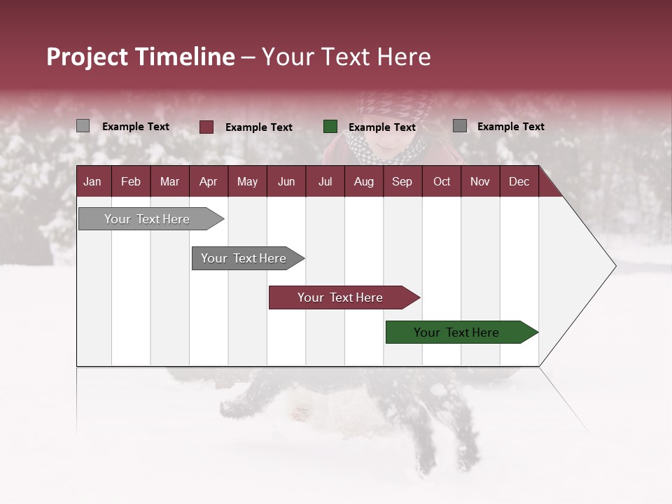 Pets Smile Caucasian PowerPoint Template