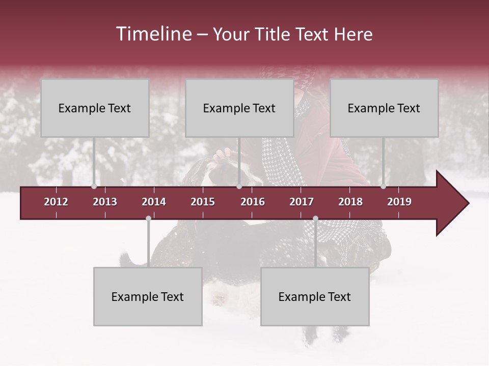 Pets Smile Caucasian PowerPoint Template
