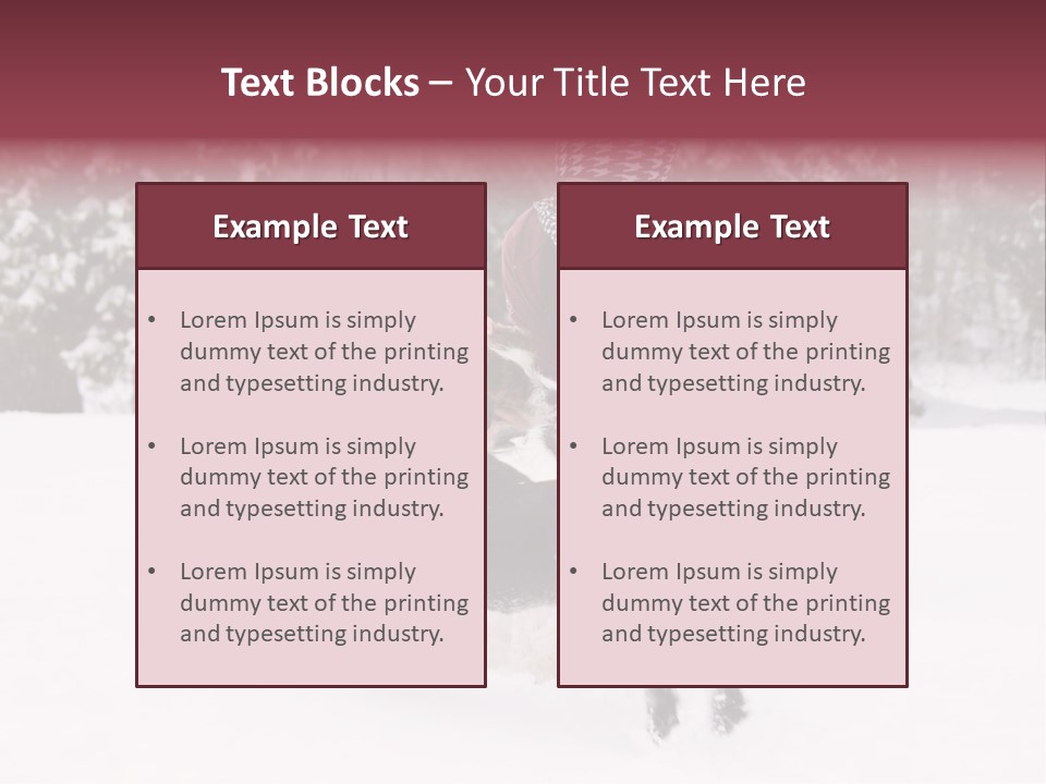 Pets Smile Caucasian PowerPoint Template