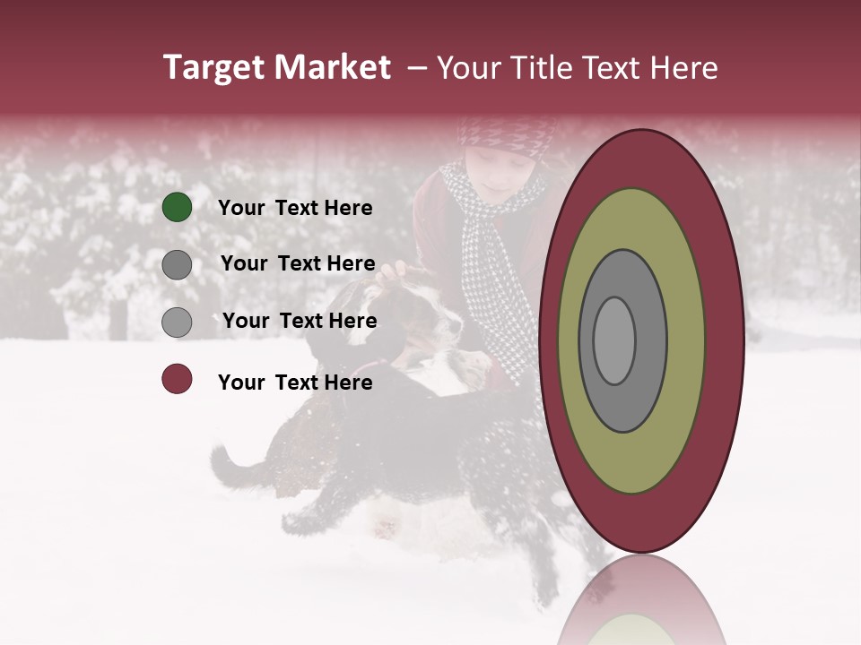 Pets Smile Caucasian PowerPoint Template