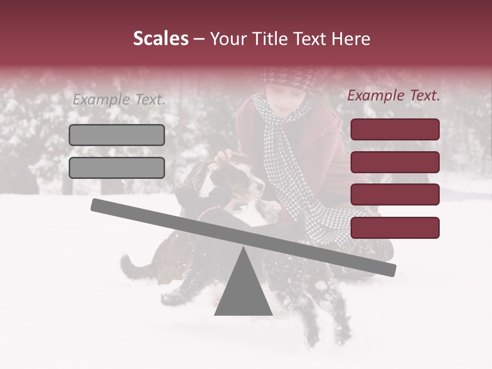 Pets Smile Caucasian PowerPoint Template