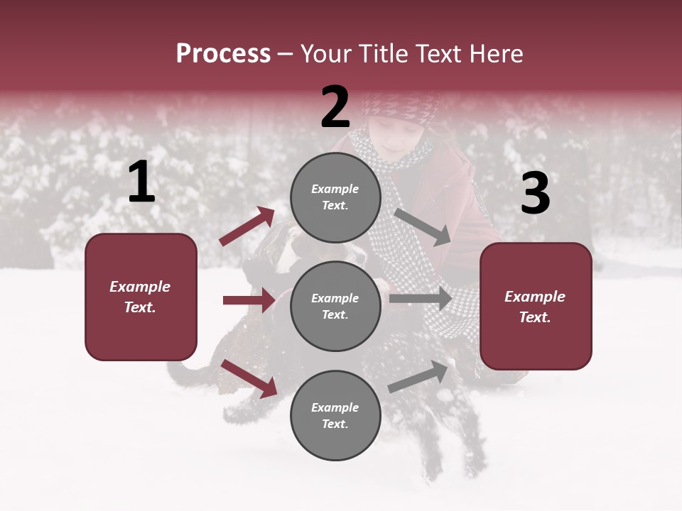 Pets Smile Caucasian PowerPoint Template