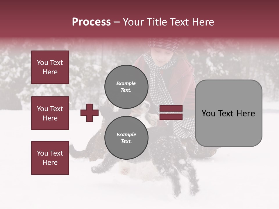 Pets Smile Caucasian PowerPoint Template