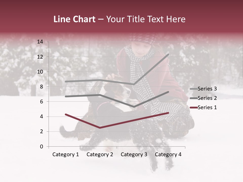 Pets Smile Caucasian PowerPoint Template