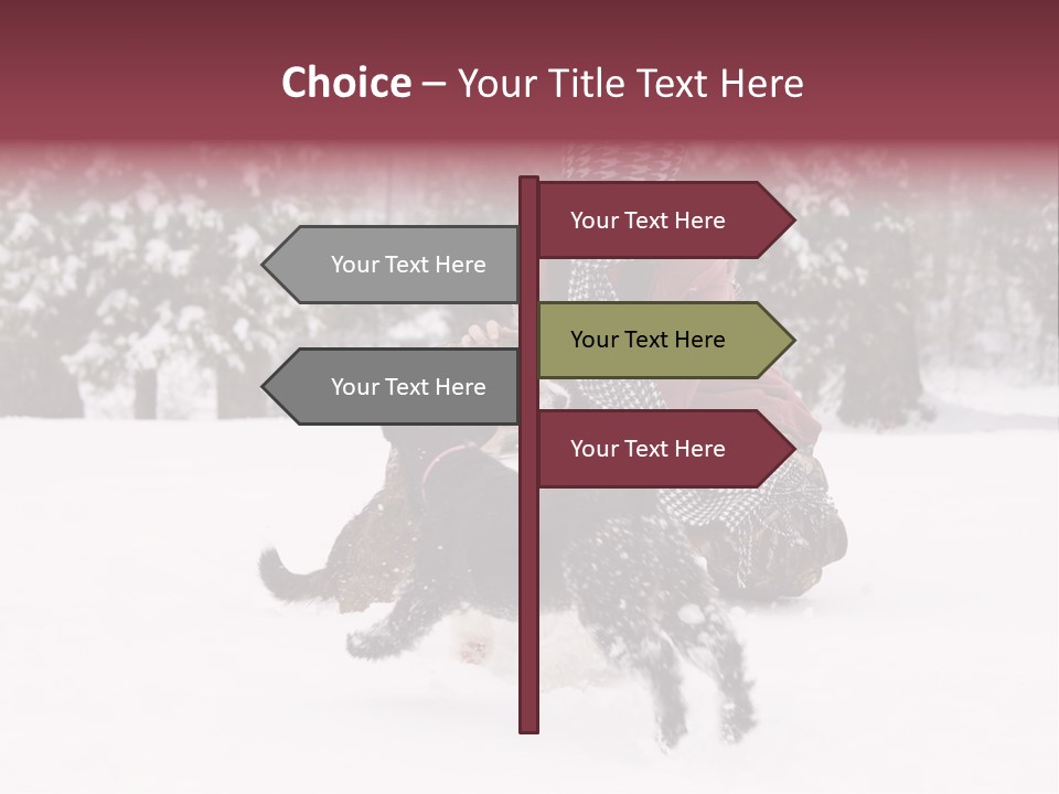 Pets Smile Caucasian PowerPoint Template