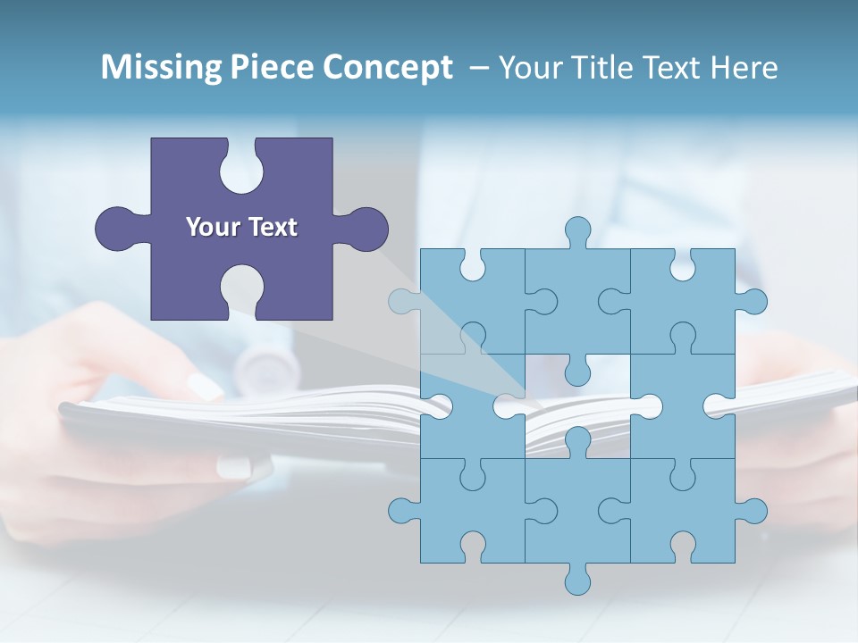 Expertise Page Arm PowerPoint Template