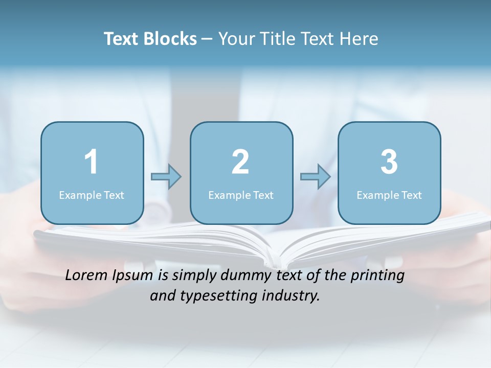Expertise Page Arm PowerPoint Template