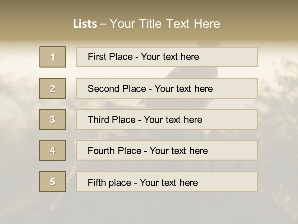 Eco Tourism Relax PowerPoint Template