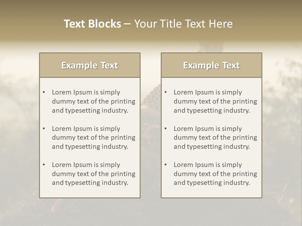 Eco Tourism Relax PowerPoint Template