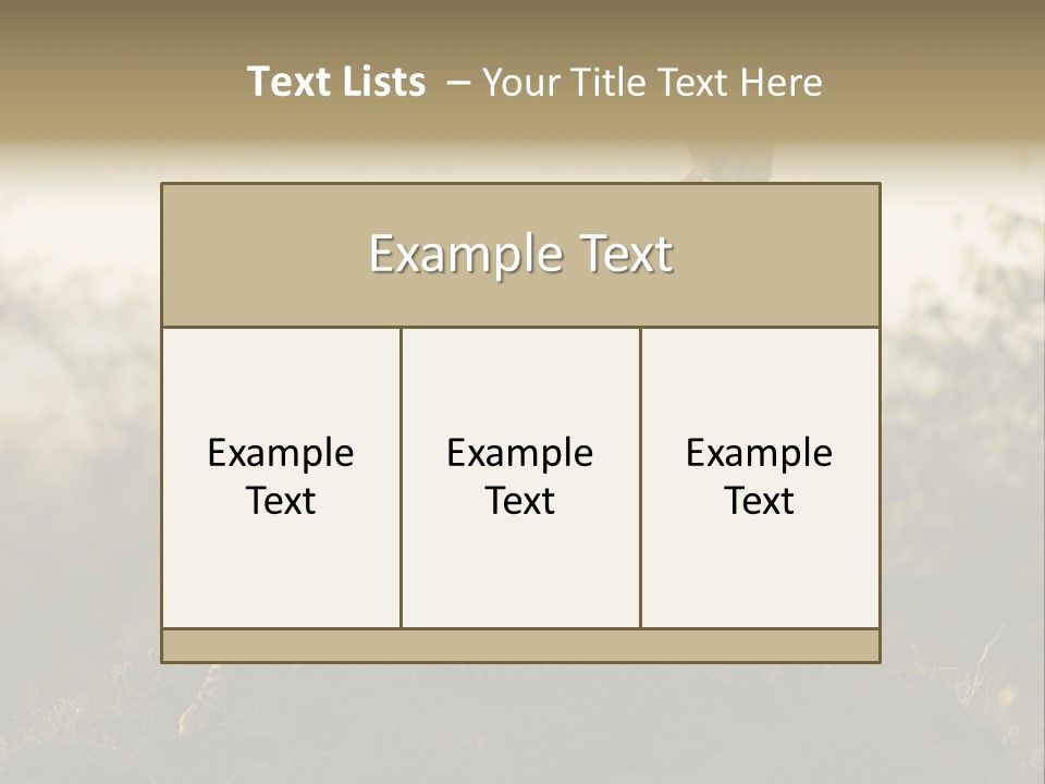 Eco Tourism Relax PowerPoint Template