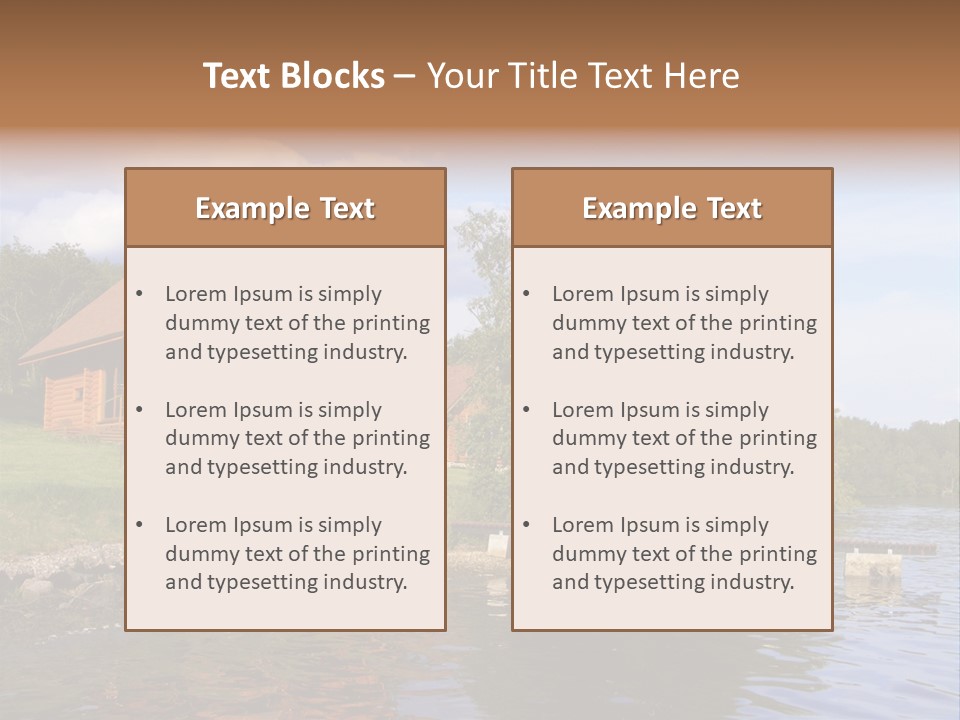 Residence House New PowerPoint Template