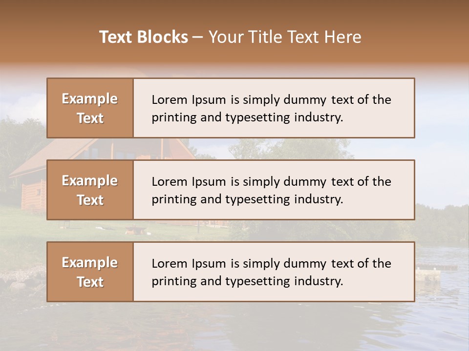 Residence House New PowerPoint Template