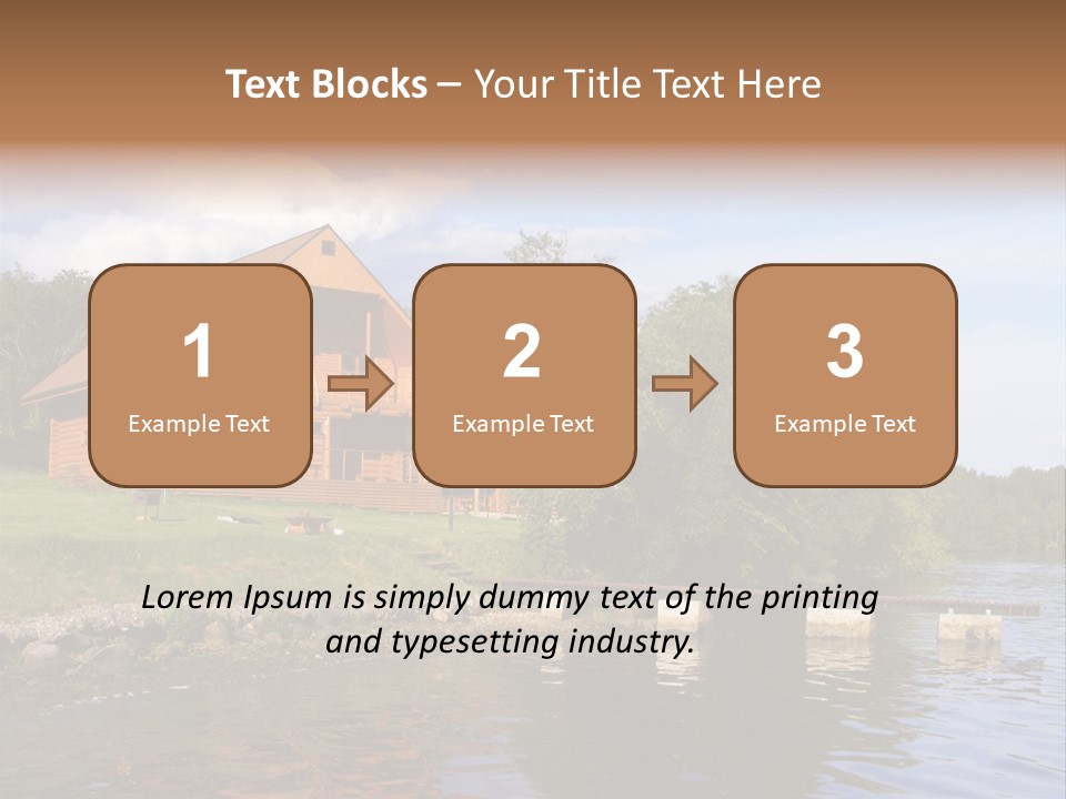 Residence House New PowerPoint Template