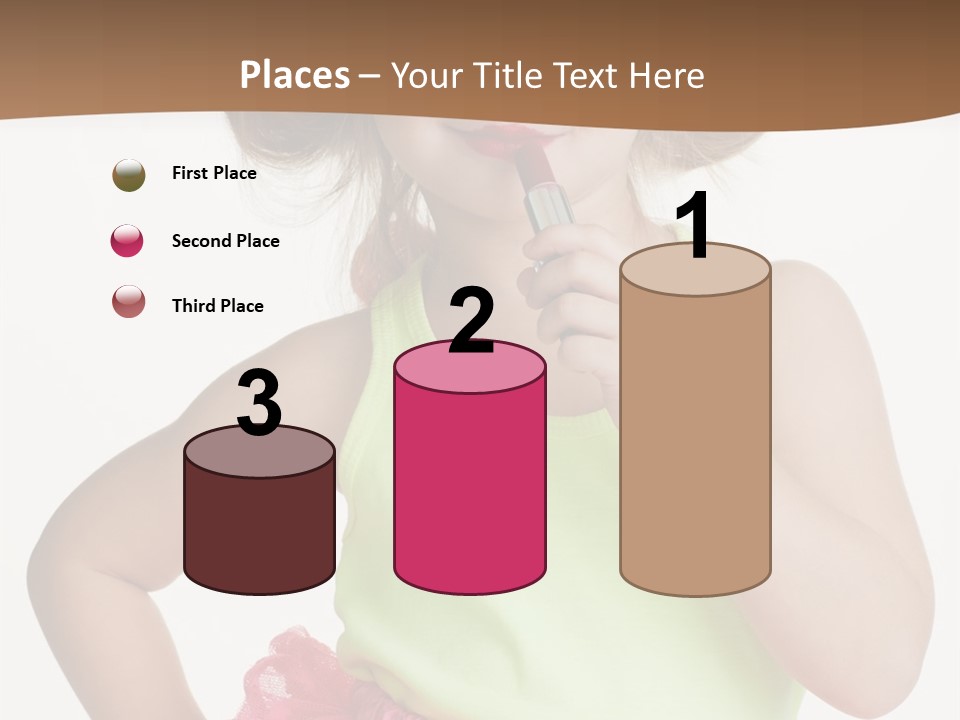 Young Expression Pink PowerPoint Template