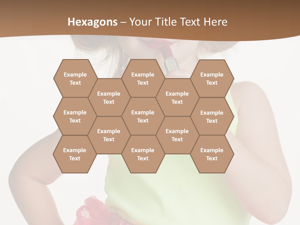 Young Expression Pink PowerPoint Template