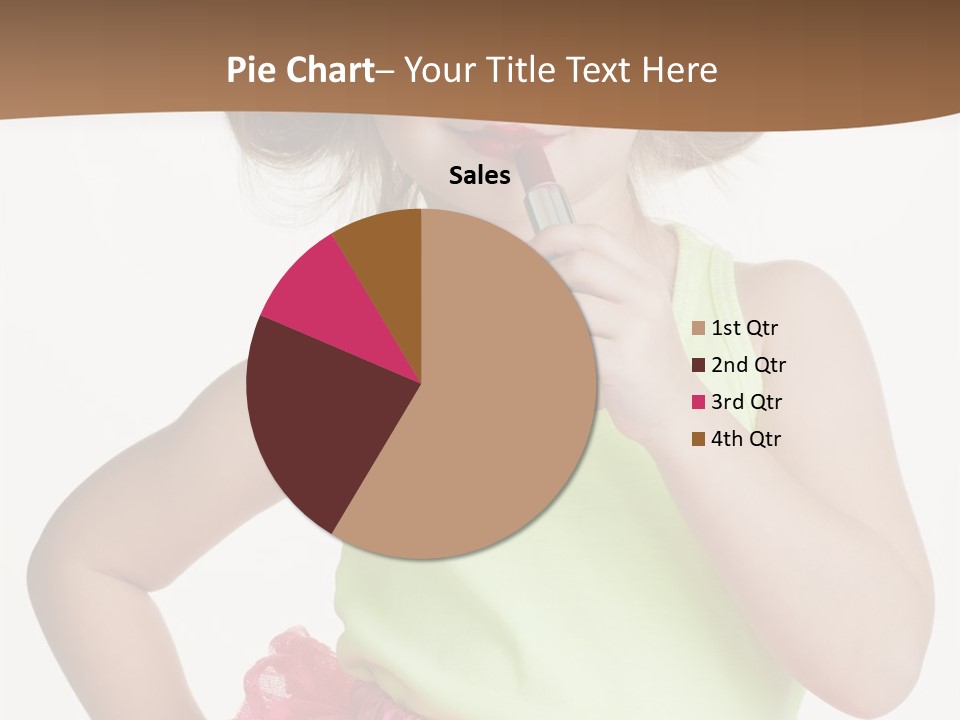 Young Expression Pink PowerPoint Template