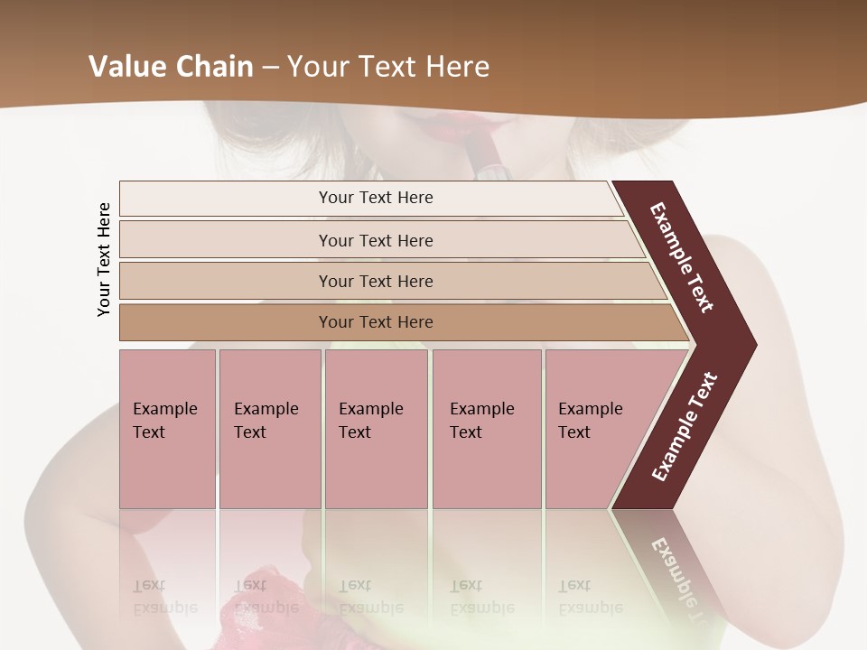 Young Expression Pink PowerPoint Template