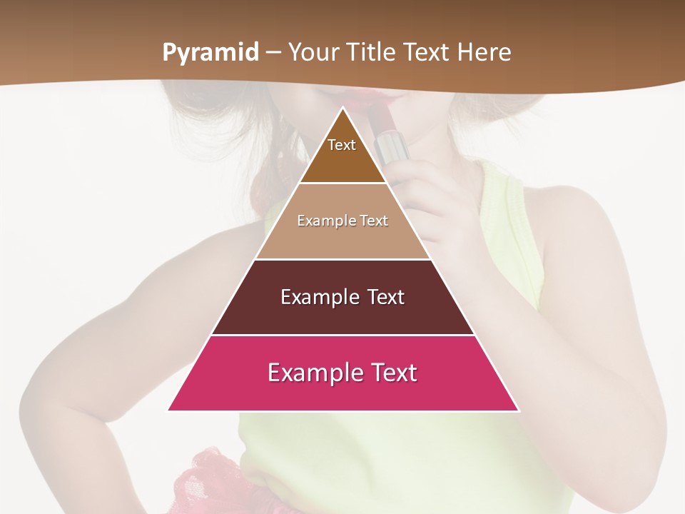 Young Expression Pink PowerPoint Template