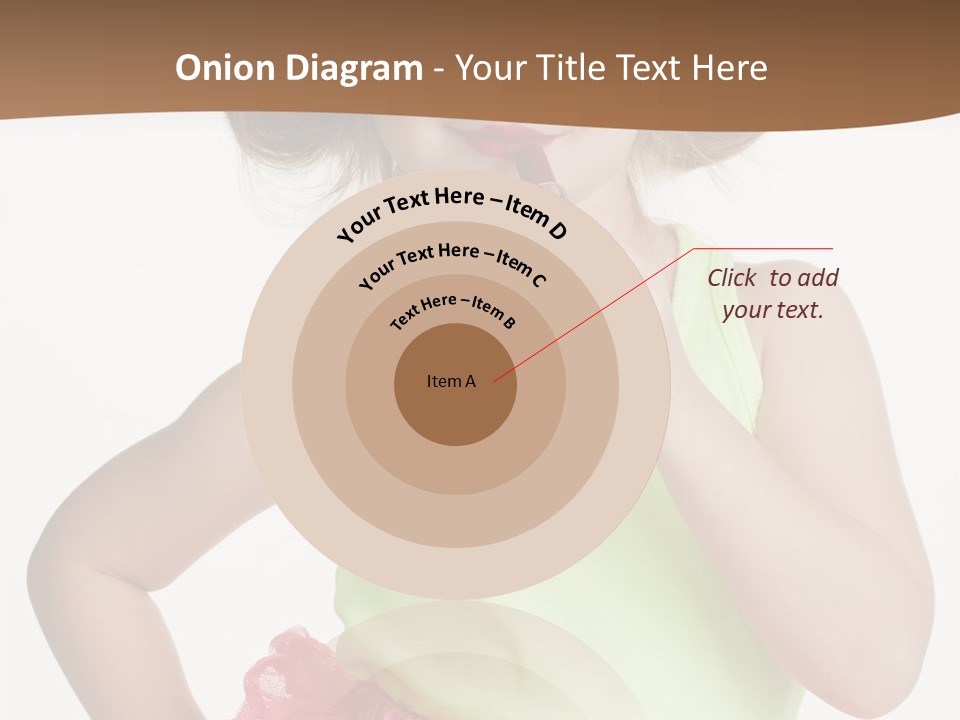 Young Expression Pink PowerPoint Template