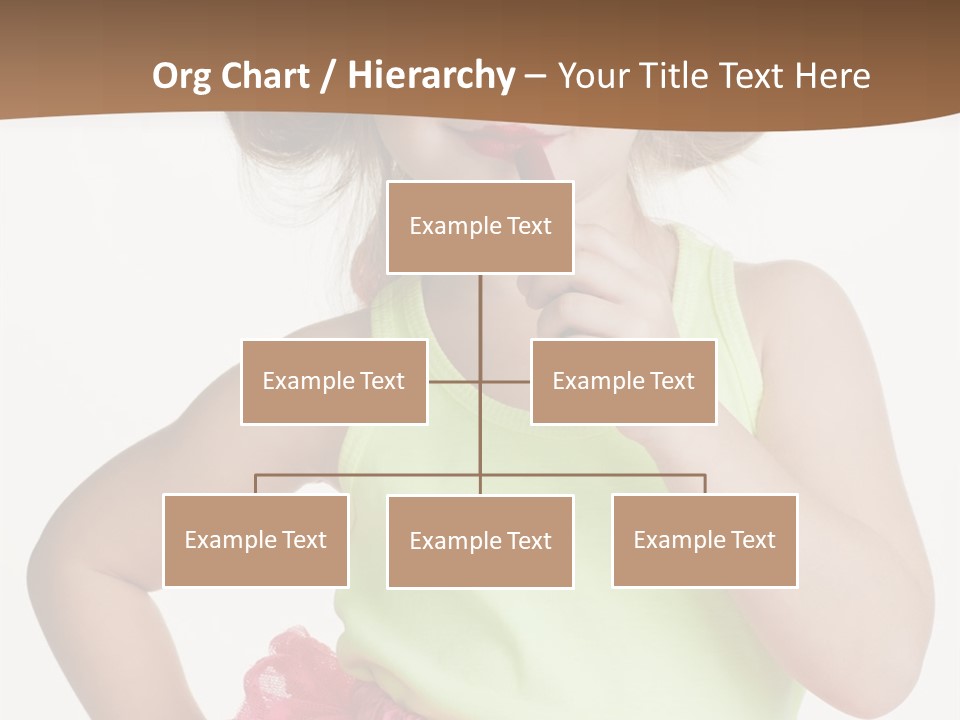 Young Expression Pink PowerPoint Template