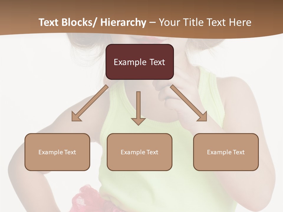 Young Expression Pink PowerPoint Template