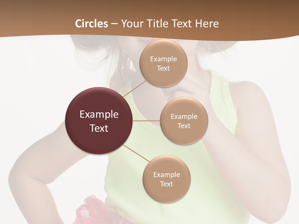 Young Expression Pink PowerPoint Template