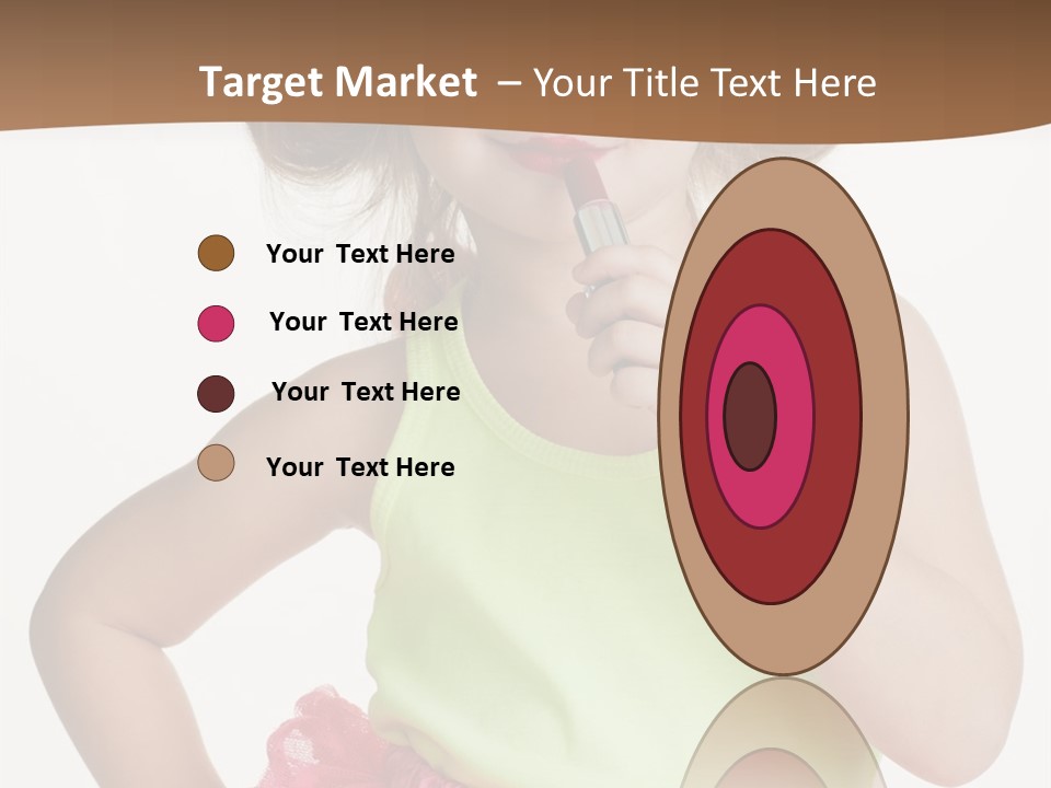 Young Expression Pink PowerPoint Template