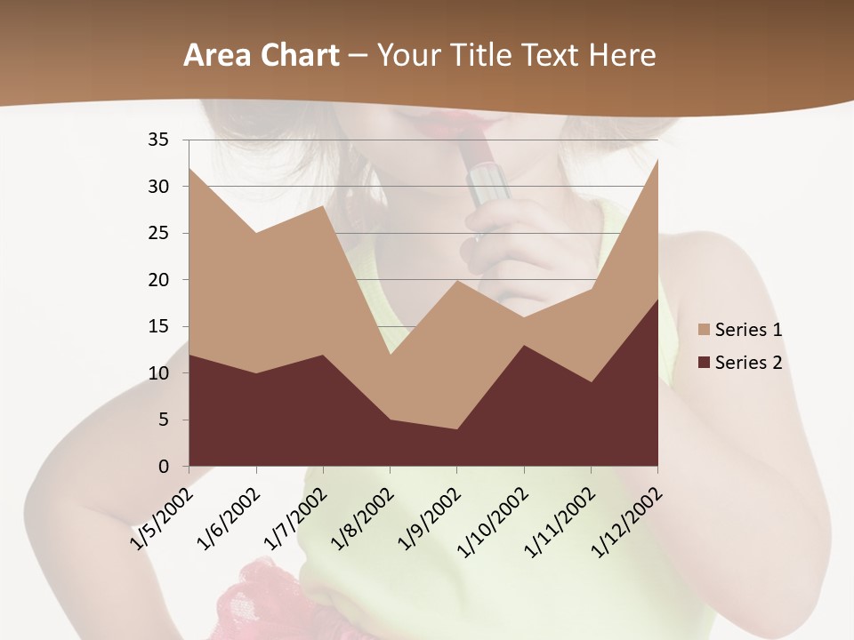 Young Expression Pink PowerPoint Template