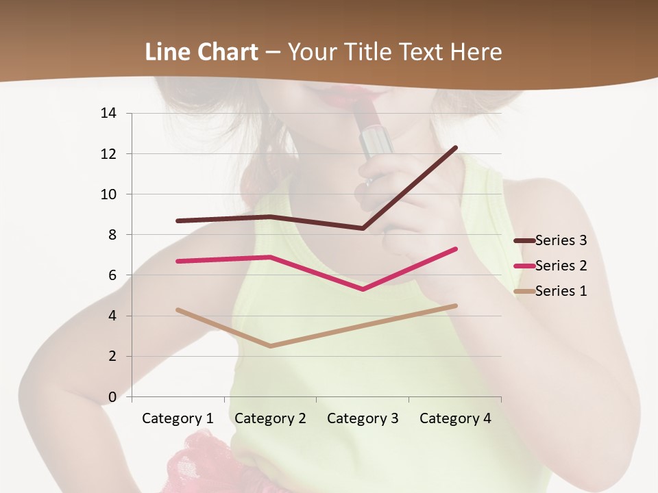 Young Expression Pink PowerPoint Template