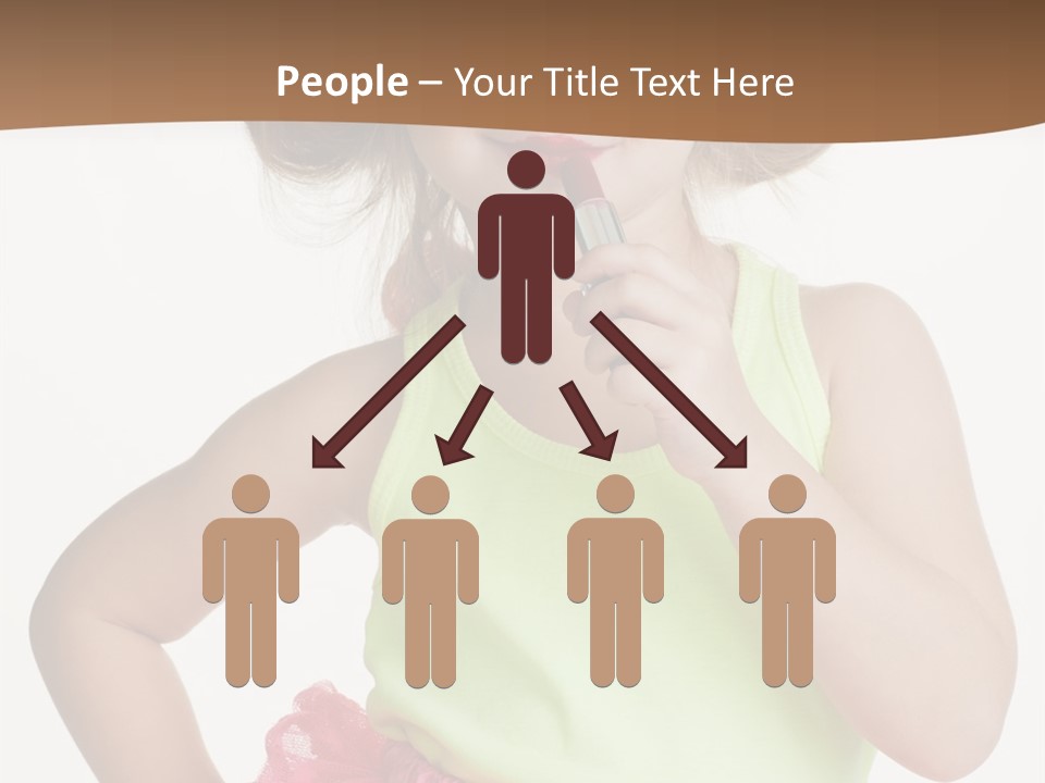 Young Expression Pink PowerPoint Template