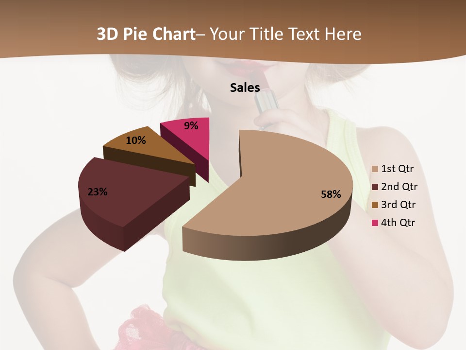 Young Expression Pink PowerPoint Template