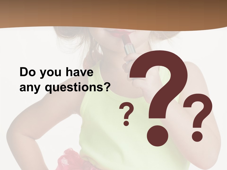 Young Expression Pink PowerPoint Template