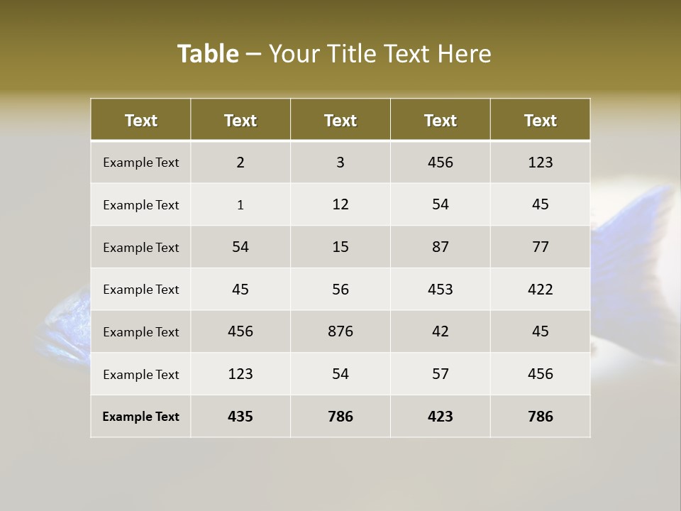Nature Pet Color PowerPoint Template