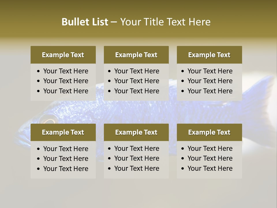 Nature Pet Color PowerPoint Template