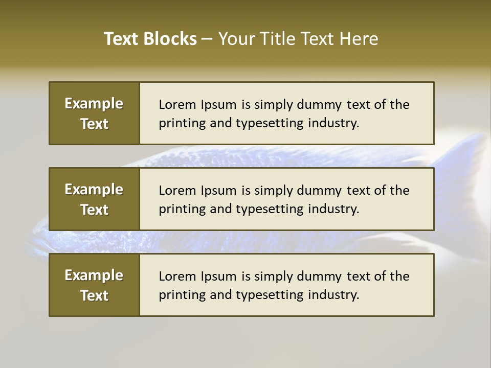 Nature Pet Color PowerPoint Template