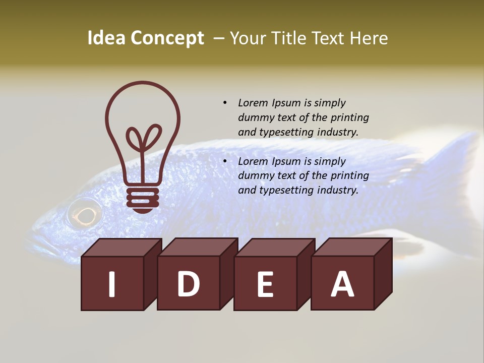 Nature Pet Color PowerPoint Template