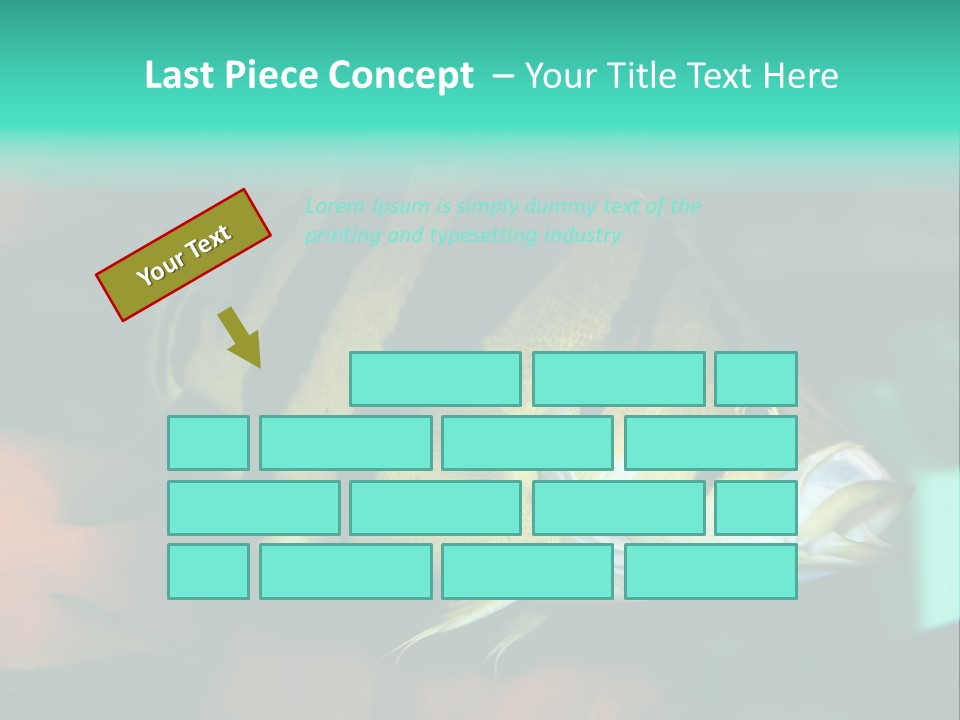 Exhibit Isolated Tank PowerPoint Template
