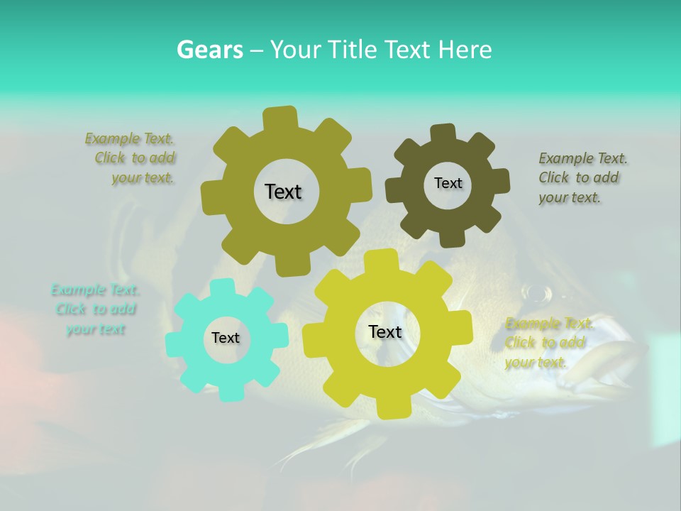 Exhibit Isolated Tank PowerPoint Template