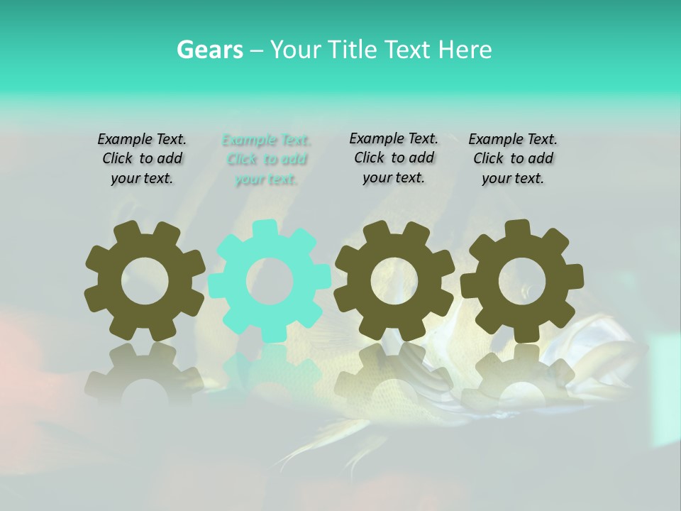 Exhibit Isolated Tank PowerPoint Template