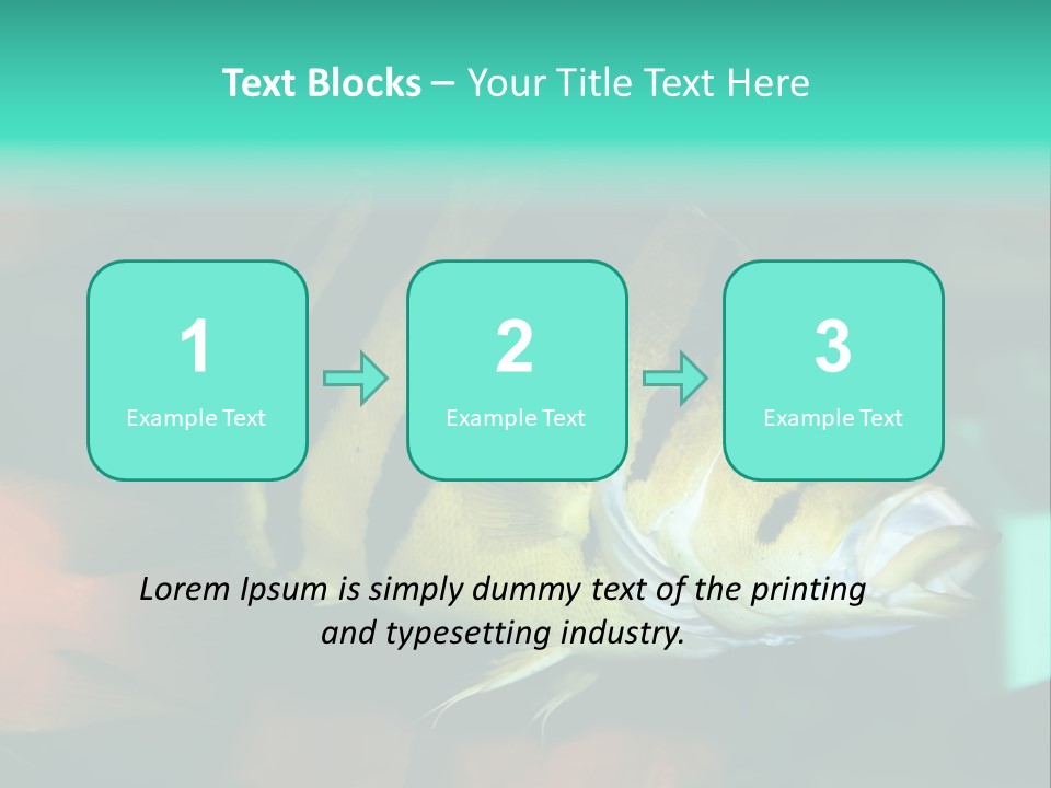 Exhibit Isolated Tank PowerPoint Template