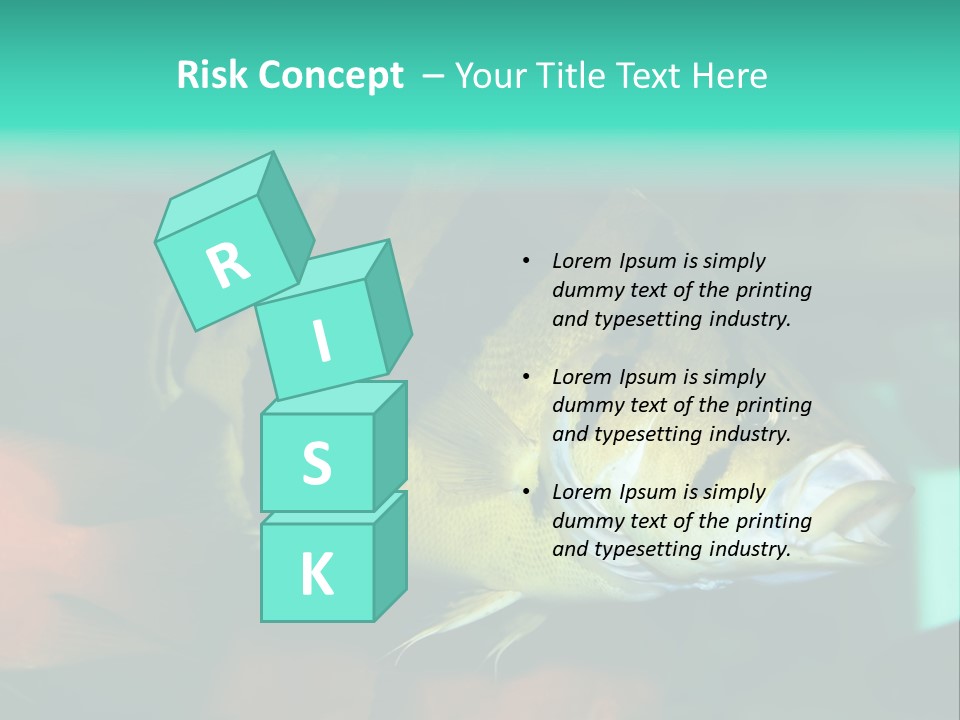 Exhibit Isolated Tank PowerPoint Template