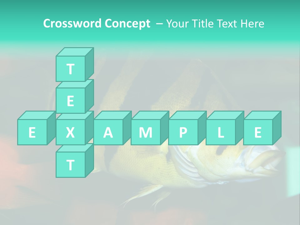 Exhibit Isolated Tank PowerPoint Template