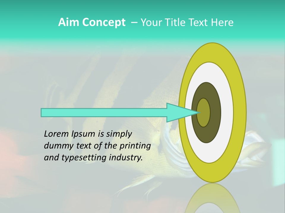 Exhibit Isolated Tank PowerPoint Template