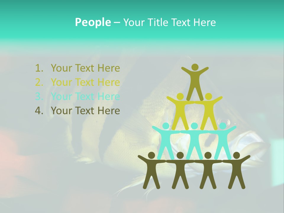 Exhibit Isolated Tank PowerPoint Template