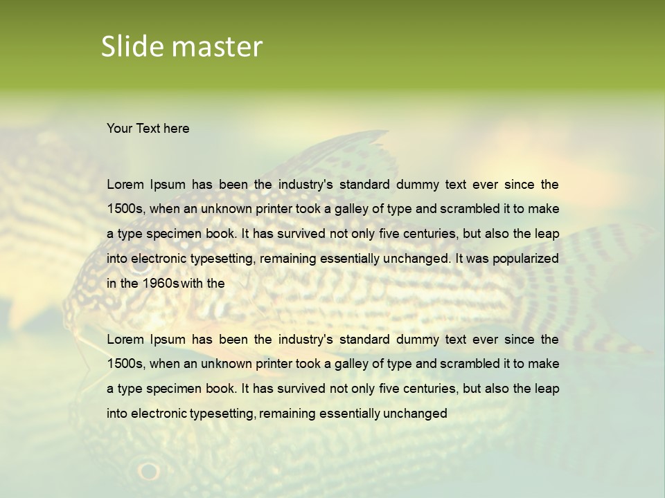 Environment Amazon Recreational PowerPoint Template