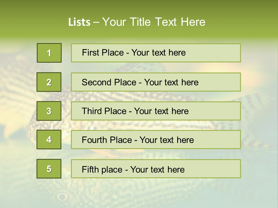 Environment Amazon Recreational PowerPoint Template