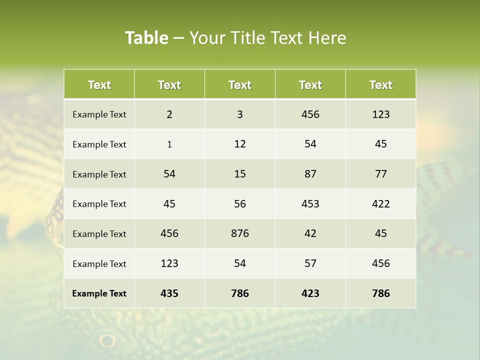 Environment Amazon Recreational PowerPoint Template