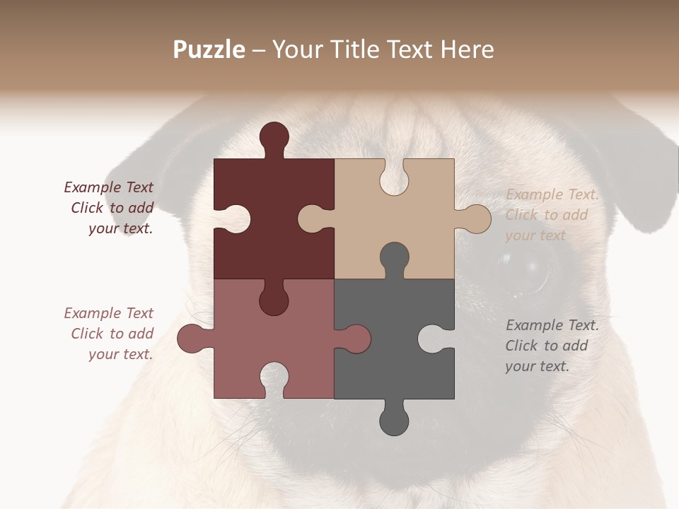 Small Tongue Hound PowerPoint Template