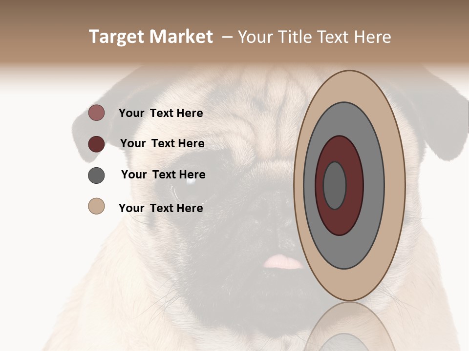 Small Tongue Hound PowerPoint Template
