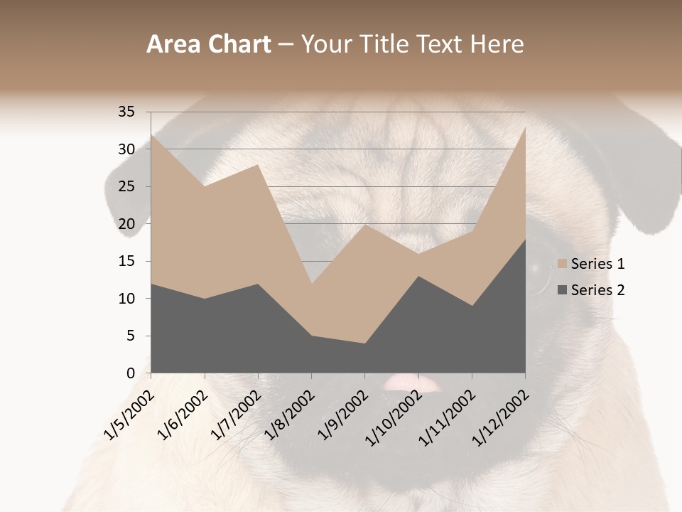 Small Tongue Hound PowerPoint Template